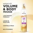 thumbnail image 3 of Pantene Volume and Body Mousse, Pro-V Nutrient-Rich Formula for Fullness, 6.6 fl oz, 3 of 12