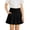 Z75 Black, variant on Glisme Little Girls Back To School Skirts Solid Color Elastic Waist College Style With Pockets Fashion Pleated Skirt For Girls Size 5-6 Years