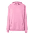 thumbnail image 6 of Towmus Hooded Sweatshirts for Women Warm Fall Winter Sweatshirts Casual Long Sleeve Pullover Tops with Pockets S-4XL, 6 of 6