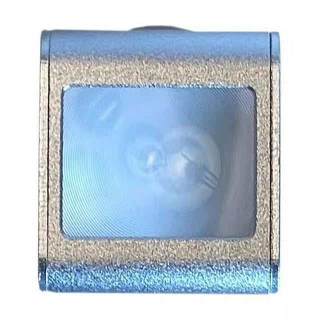Metal Cold Shoe Viewfinder for DSLR/Mirrorless Cameras – Waist-Level Display with 28mm/35mm/40mm Options Vintage-* Mirror Image & Concentric Lens Texture