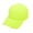 Yellow, variant on Baseball Cap Adjustable Size Outdoor Sports Unisex Bright Neon Solid Color Hat