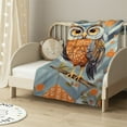 thumbnail image 2 of Nawypu Cute Owl Blanket Gifts for Kids,Plush Owls Throw,Soft Flannel Quilt for Bed Sofa Couch Room Decoration  in Small for Child, 2 of 6