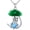 March, variant on Frog Necklace for Women 925 Sterling Silver Cute Frog with Birthstone Pendant Necklace