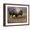Brown Frame, variant on Art.com Bison Portrait II Art Print by Chris Vest, 16" x 12"