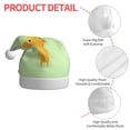 thumbnail image 4 of Lsque Pikmin Print Santa Hat Christmas Hat Funny Christmas Hat Christmas Knitted Beanie Hat For Men Women Adult, 4 of 7