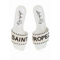 thumbnail image 4 of London Rag Poshta Saint Tropez Beaded Womens Slip-On Heels, 4 of 10