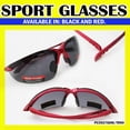 thumbnail image 4 of Sport Sunglasses Shatterproof Men Women TR90 Frame Driving Golf Fishing Cycling, 4 of 7