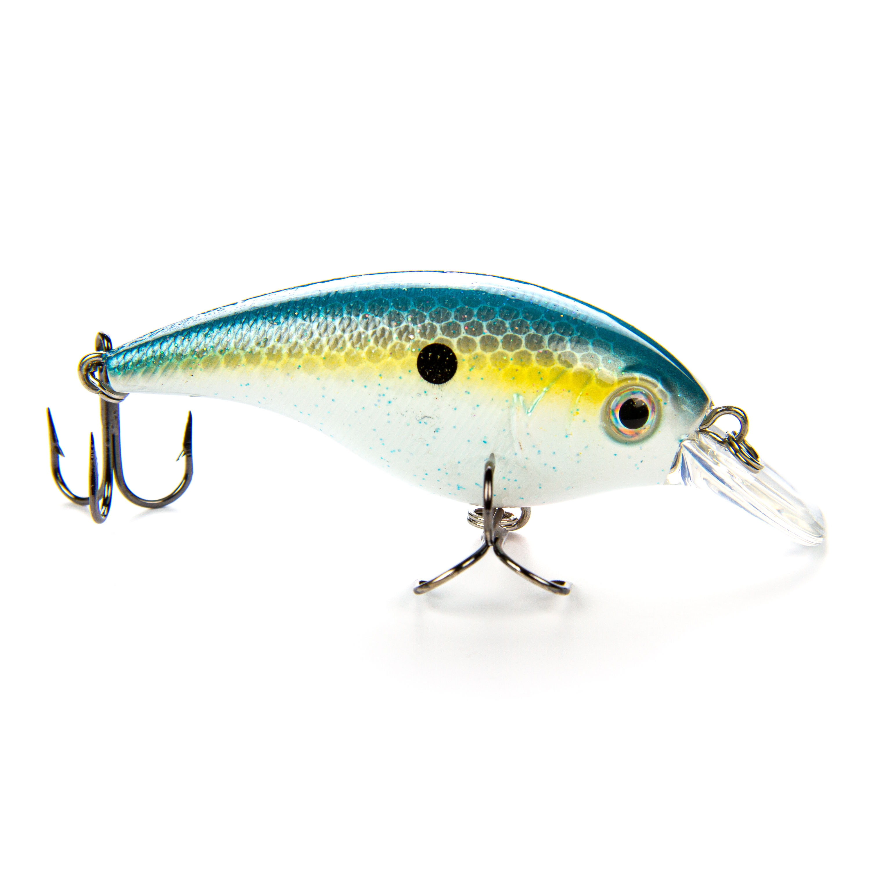 (3 pack) Ozark Trail 1/3 Ounce Shad Crankbait Fishing Lure