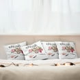 thumbnail image 3 of Ambesonne Adventure Throw Pillow Cover 4 Pack, Old Compass Flowers, 16", Multicolor, 3 of 6
