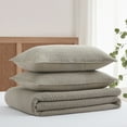 thumbnail image 5 of Levtex Home - Eyelet Taupe Quilt Set - Twin Quilt and One Standard Sham - Eyelet - Taupe - Quilt (68x86in.) and Sham (20x26in.) - Reversible - Cotton, 5 of 6