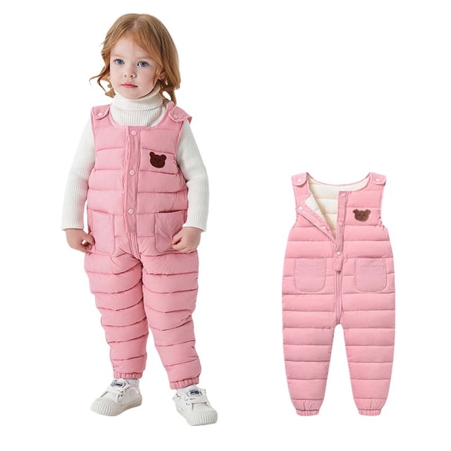 Boys And Girls Baby Jumpsuit with Wool Workwear