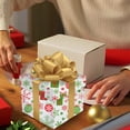 thumbnail image 3 of Single-sided Christmas Wrapping Paper Bundle Candy Cane Stripe, Snowmen and Santa Patterns, 3 of 3