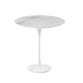 thumbnail image 1 of Plata Import - Marble Top White Side Table, 1 of 2