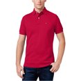 thumbnail image 1 of Tommy Hilfiger Polo de rugby de ajuste clásico para hombre, rosa, XXX-Large, 1 of 1