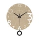 thumbnail image 4 of Reloj de Pared Sencillo, Moderno, Silencioso Y Contemporáneo para Decoración de Estudio, Sala de Cocina., 4 of 7