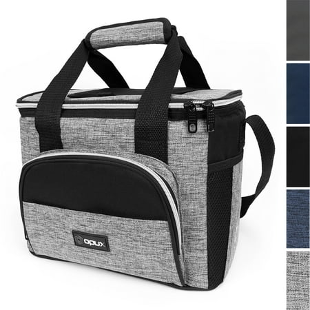 Shopping Miami Beach OPUX Thermal Insulated Large Lunch Bag for Travel | Soft Collapsible Mini Cooler Bag for Family Picnic, Beach, Camping | Leakproof Lunch Box for Work, Office | Fits 16 Cans ()