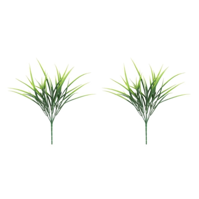 Toystoory Planta artificial para la decoración del hogar: apariencia realista y durabilidad duradera Bajo mantenimiento 7 pastos de primavera 7 hierbas de primavera 2Conjunto