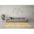 thumbnail image 3 of Ahgly Company Indoor Rectangle Solid Brown Modern Area Rugs, 2' x 5', 3 of 4