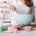 STYLED SETTINGS Wooden Kitchen Utensil Set With Stainless Steel Handles