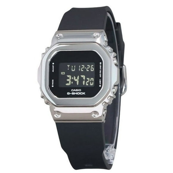 Casio G-Shock Digital Metal Bezel Resin Strap Quartz GM-5600U-1 200M Men's Watch