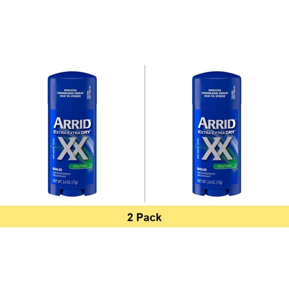 ARRID XX Anti-Perspirant Deodorant Solid Ultra Fresh 2.60 oz Each - 2 Pack
