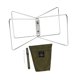 thumbnail image 4 of Soporte plegable para refrigerador Colamx soporte para cubo de hielo refrigerador resistente Plata, 4 of 8