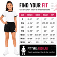 thumbnail image 7 of RBX Girls Dolphin Athletic Shorts Breathable Mesh Gym Girls Activewear for Kids 2 Pack, 7 of 7