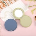 thumbnail image 7 of RAGUPEL Hand Mirror Compact Round Shape Hand Mirror Travel Essential Handheld Mirror Pink, 7 of 7