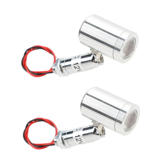 Mini LED Spotlight, DC 12V Mini Display Light 1W 30 Angle Indoor Accent Up Lights Spotlight Jewelry Showcase Display Lighting Fixture