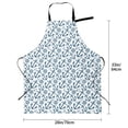 thumbnail image 5 of Lsque Nautical Theme Anchors Waterproof Apron Chef Aprons for Men Heavy Duty Chemical Work Apron Extra Long Grilling Aprons with Adjustable Bib Apron, 5 of 9