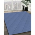 thumbnail image 2 of Ahgly Company Indoor Rectangle Patterned Azure Blue Area Rugs, 7' x 10', 2 of 6