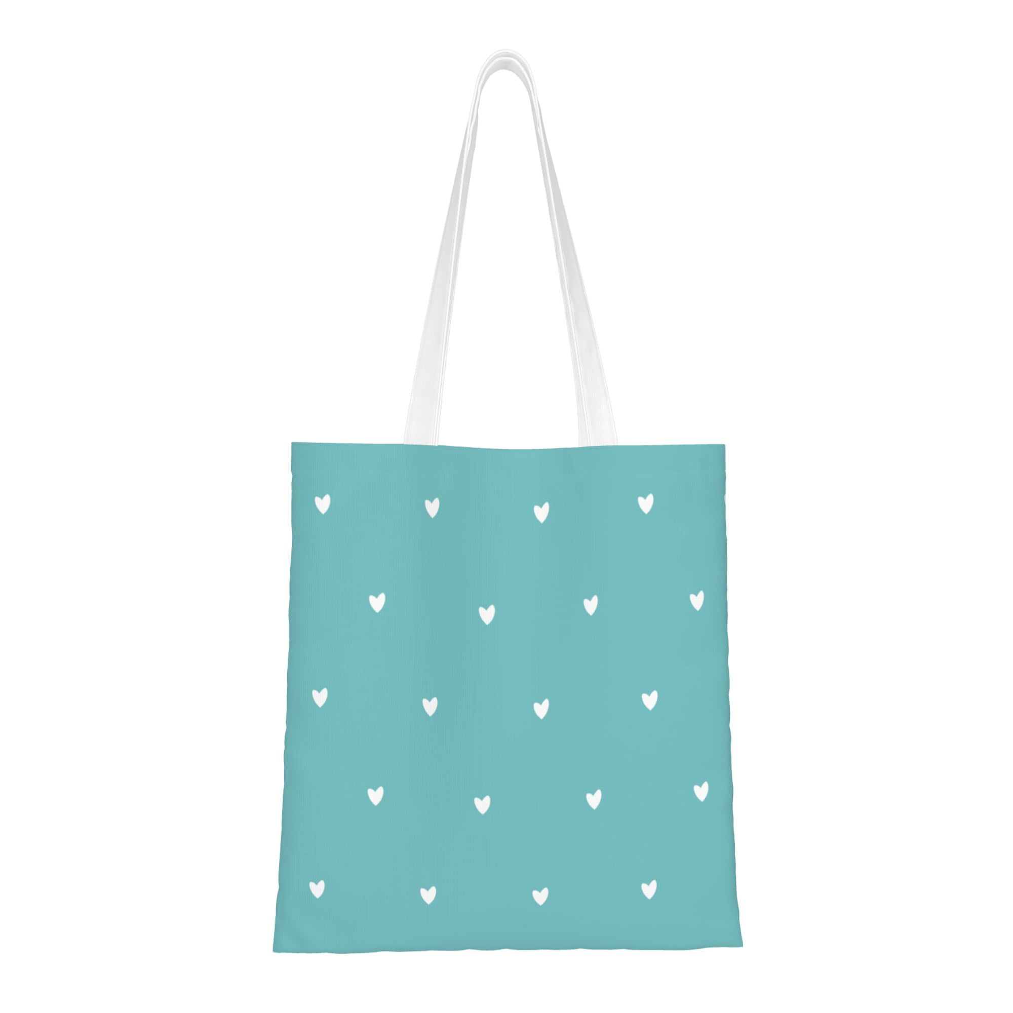 Blue - Handcrafted Cotton Shopping Hand Bag 04