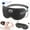 black, variant on Sleep Headphones, Sleep Mask with Headphones Bluetooth 5.3 with HD Stereo Speakers for Side Sleepers, Zero Eye Pressure, Adjustable 3D Sleep Eye Mask for Airplane/Travel/Meditation/Nap