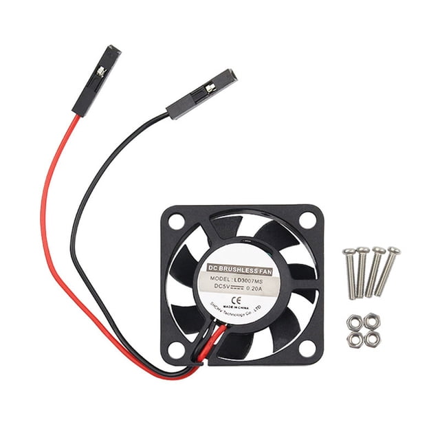 5V 3007 Cooling Fan For Raspberry Pi 4, Pi 3 B+, Pi 3 B, Pi 2, Pi B+,Pi For Zero 1Pcs Mingyqi