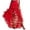 11-Red742, variant on Puliio Women's Tiered Tulle High Low Skirt Sheer Elastic Waist Evening Party Skirts