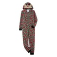 thumbnail image 6 of Nituyy Matching Family Pajamas Sets Christmas PJ's Holiday Christmas Deer Printed Sleepwear with Plaid Pants, 6 of 10