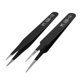 thumbnail image 4 of Tweezers Set 6pcs/Set ESD Acero Inoxidable Con Cuero, 4 of 9
