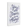thumbnail image 2 of Stupell Industries Contemporary Forever Be My Always Canvas Art, 16 x 24, by Martina Pavlova, 2 of 8