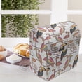 thumbnail image 3 of Birds Stand Mixer Cover, Minimalist Style Soft Pastel Colored Exotic Parrots and Flamingo in Geometric Pattern, Kitchen Appliance Organizer Bag Cover with Pockets, 5 Quarts, Multicolor, by Ambesonne, 3 of 4