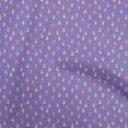 thumbnail image 1 of oneOone Cotton Poplin Violet Fabric Christmas Sewing Material Print Fabric By The Yard 56 Inch Wide, 1 of 5