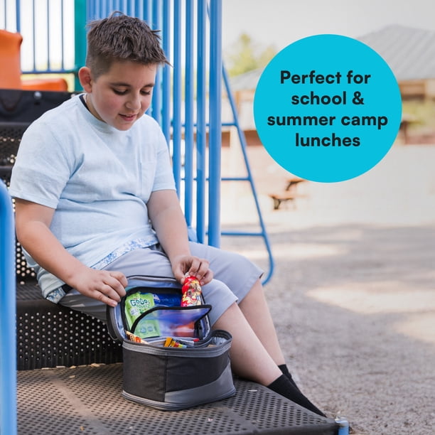 Arctic Zone Expandable Lunch Box with Ice Pack, Lavender Purple