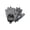 #194-Gray-L, variant on Kieccall Half Finger Fitness Gloves Ice Silk Breathable Shock Absorbing Gloves for Gym Workout Cycling and Sports Gift