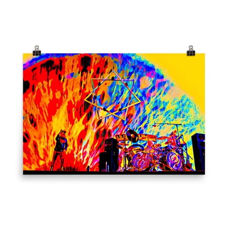 Naked And Fearless Original Artwork Print