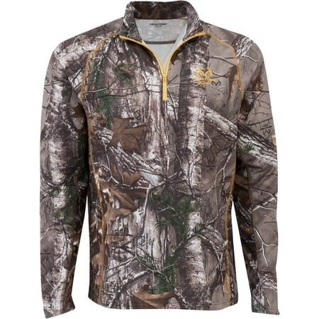 Men's Quarter-Zip Performance Layer (Best Base Layer For Stand Hunting)