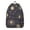 Grey-36, variant on Witchy Gothic Backpack, Lightweight School Bag Featuring Golden Cosmic Sun and Moon Star Pattern