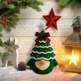 thumbnail image 5 of Handmade Crochet Desktop Ornament Festive Holiday Decoration For Home Tabletop Display, 5 of 5