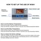 thumbnail image 5 of 6 Uds XH-W3001 MóDulo Controlador de Temperatura LED Digital Interruptor de Termostato Digital Termostato ElectróNico (12V 10A 120W), 5 of 5