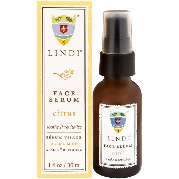 LINDI SKIN Face Serum Citrus - Ultimate Moisture and Comfort To Restore Your Skin Immediately - Reduce Facial Rash, Redness, and Itching - Relieves U
