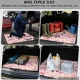 thumbnail image 3 of HUISEFOR Spider Web Car Trunk Mat for Women 29" x 39" Halloween Design Cargo Mat Rear Trunk Liner Scratchproof Cars Accessories Full Protection Suitable for Most Cars SUV, 3 of 7