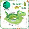 thumbnail image 3 of Hengguang  Inflatable Pool Float Kids, Dinosaur Swimming Ring with Beach Ball,Toddler Pool Floats with Handle,Summer Outdoor Water Lounge Swim Tube Rings for Girls Boys 3-6 Years Old, 3 of 7